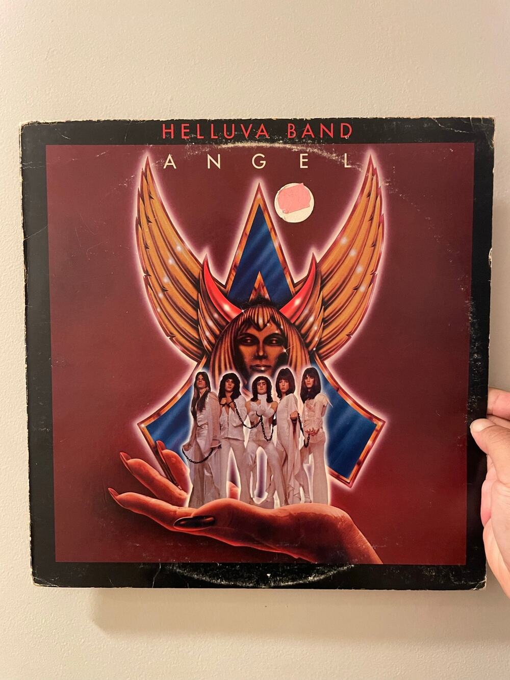 Angel - Helluva Band LP vintage vinyl record hard rock albumds